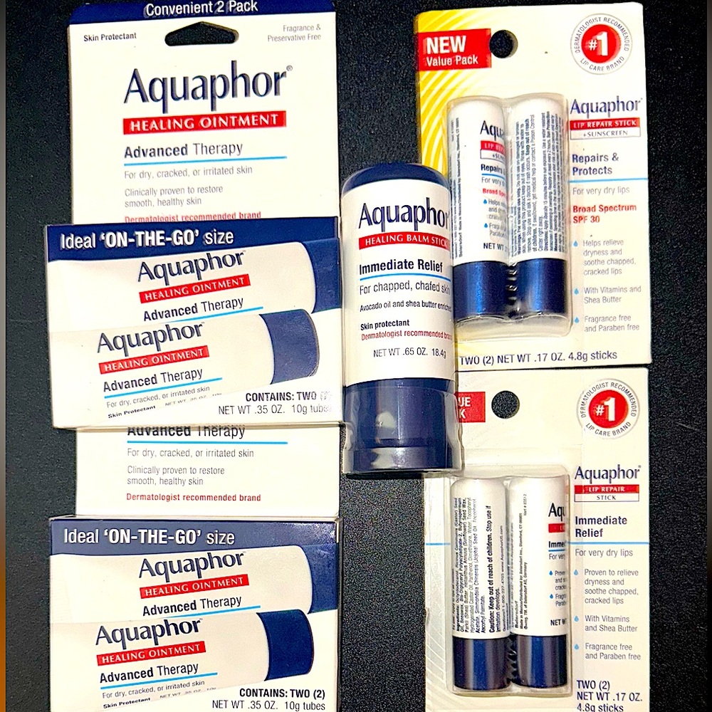 9 piece Aquaphor bundle!